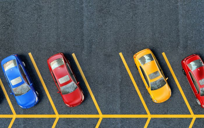 coche parking aparcamiento multas