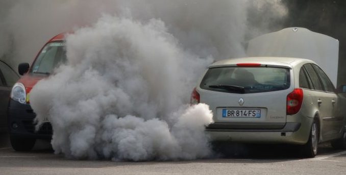 contaminacion coche