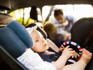 Bebés a bordo del coche